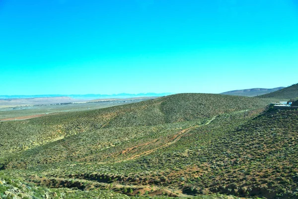 Arbusto en valle morocco africa el atlas seco montaña —  Fotos de Stock