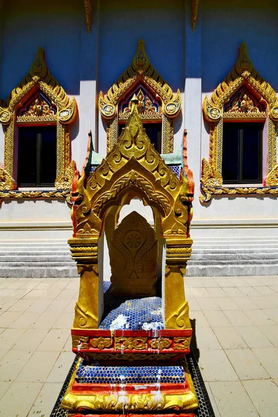 Samui bangkok tailândia incisão do templo — Fotografia de Stock