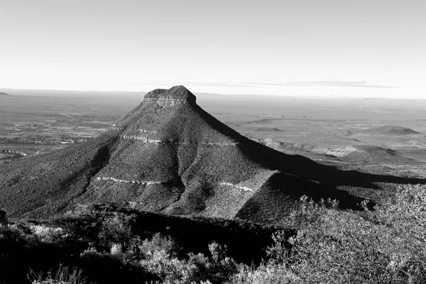 In south africa valley of   desolation — Stock Photo, Image