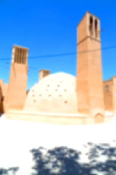 In iran yazd der alte Windturm — Stockfoto