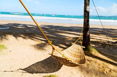    ocean beach yakınındaki bir hamak üzerinden görüntülemek  