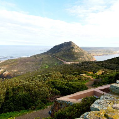   Güney Afrika kıyı şeridi ve doğal park rezerv