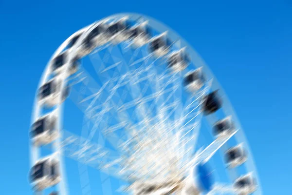 In south africa close up of the blur ferris weel — Stock Photo, Image