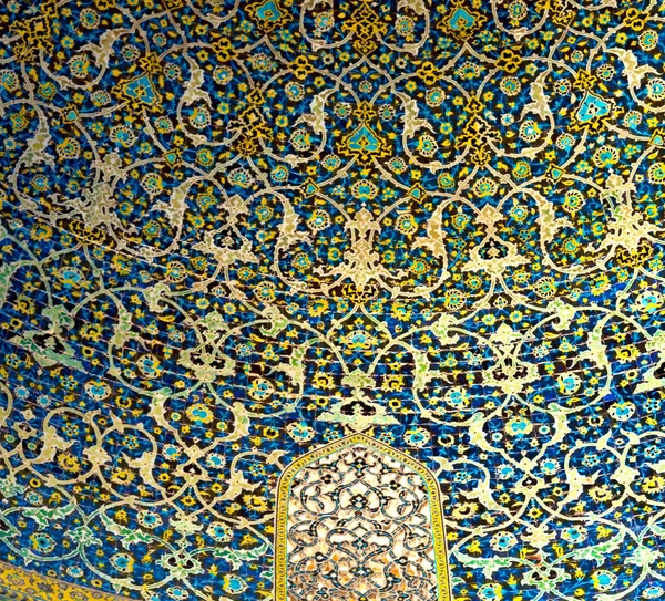 En iran la arquitectura religiosa — Foto de Stock