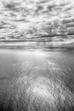    Güney Afrika kıyı şeridi ve ışık