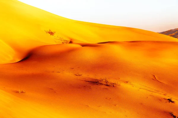 Nel vecchio deserto di oman — Foto Stock