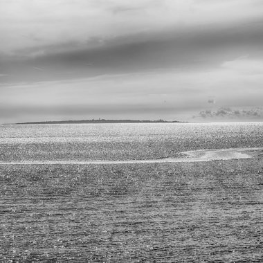    Güney Afrika kıyı şeridi ve ışık