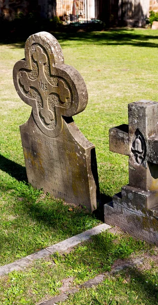 En Sudáfrica antiguo cementerio sepulcral —  Fotos de Stock