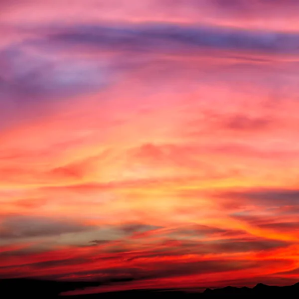 En filipinas nube abstracta y puesta de sol — Foto de Stock