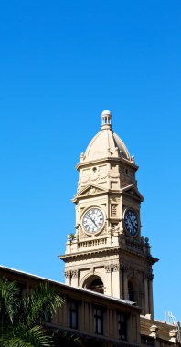  Güney Afrika eski kilisede şehir merkezinde  