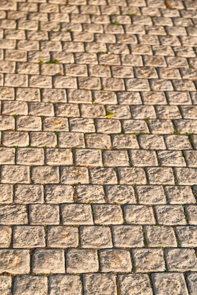 Na áfrica do sul pavimento abstrato no velho steet — Fotografia de Stock