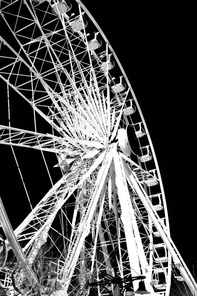 In south africa close up of the blur ferris weel — Stock Photo, Image