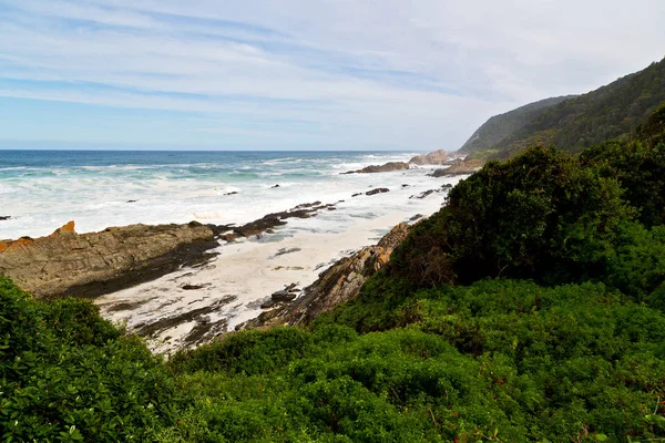 In south africa   sky  ocean       reserve — Stock Photo, Image