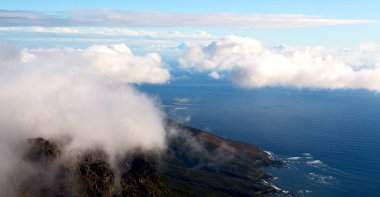  Güney Afrika'dan içinde panoramik Masa Dağı 