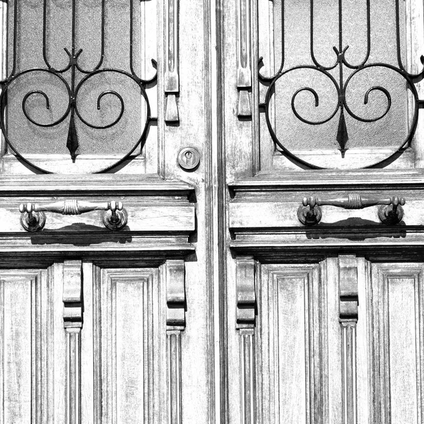 Na África do Sul entrada de porta antiga — Fotografia de Stock