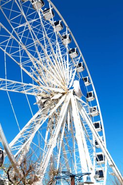 Güney Afrika'da bulanıklık ferris Nunik yakın çekim  