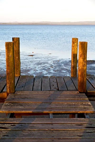 I Sydafrika naturreservat och pier — Stockfoto