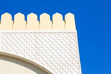 Umman muscat büyük cami duvarına