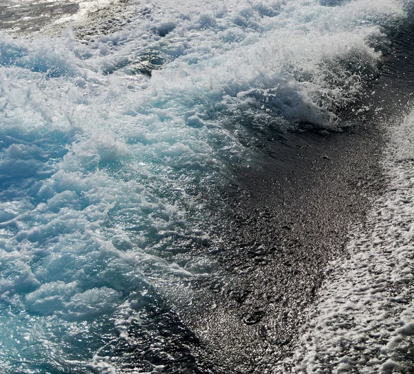 太平洋海洋云层和灯 — 图库照片