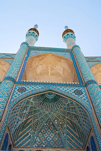 Em iran a antiga mesquita — Fotografia de Stock