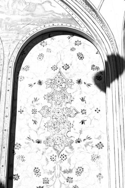 İran'ın eski dekoratif karolar 