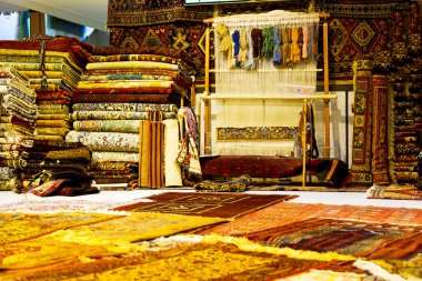 İran antika halı Tekstil