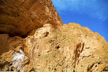 Todra Fas'ta atlas kuru dağ