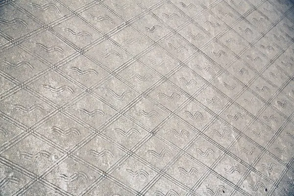 На ломбарді італійська тротуарна плитка курка і дива — стокове фото