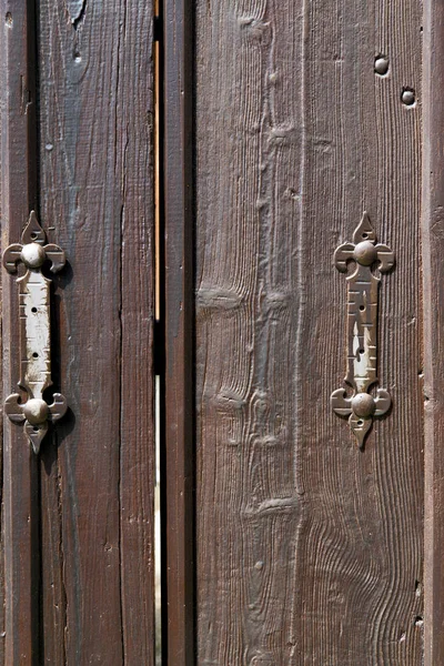 Castellanza sfocatura lombardia n legno chiuso italia — Foto Stock