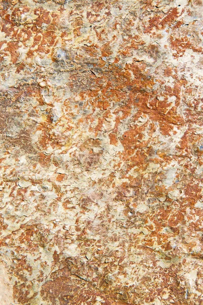Rocas rojo anaranjado gneiss en la pared de morocco — Foto de Stock