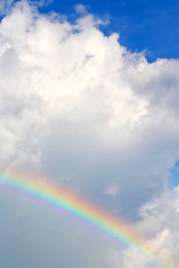 bir ıslak Güney Çin Denizi gökkuşağı soyut Körfezi