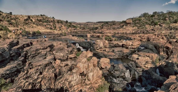 I Sydafrika river canyon — Stockfoto