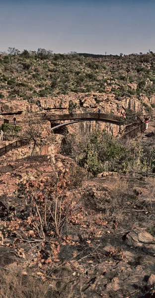 Güney Afrika nehir kanyonda — Stok fotoğraf