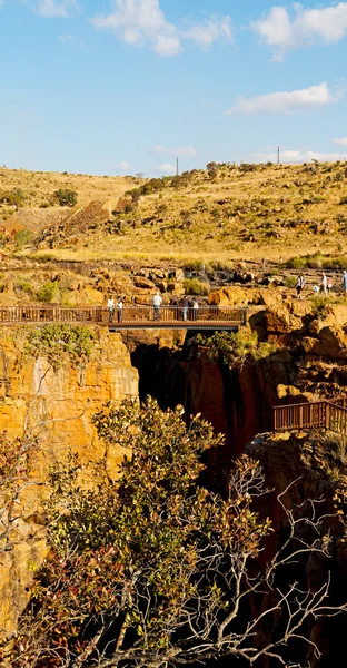 Nel canyon fluviale del Sud Africa — Foto Stock