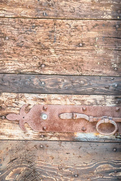 In  italy   antique  door entrance — Stock Photo, Image
