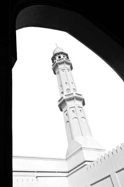 Umman muscat oteli eski Camii Minare ve din gökyüzü temizleyin