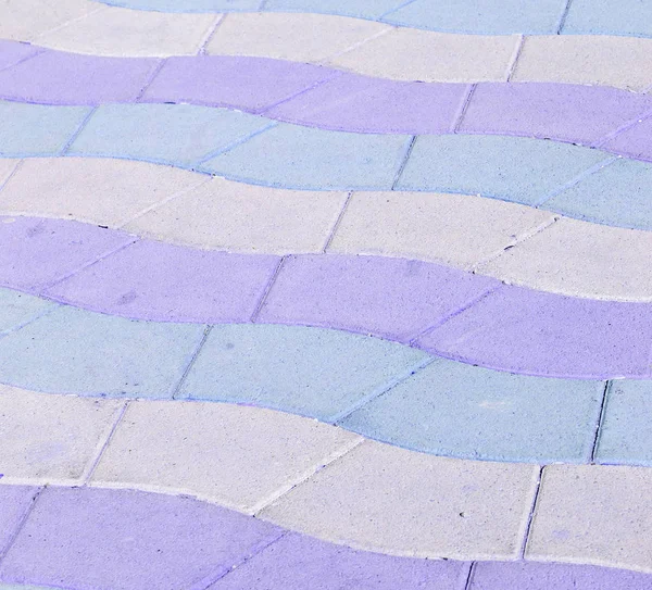 Em oman pavimento abstrato no velho steet e cores — Fotografia de Stock