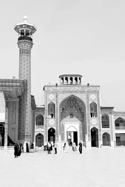 Em iran a antiga mesquita — Fotografia de Stock