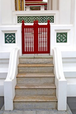 Tayland ve Asya kırmızı sarayları renkleri bunları rendeleyin