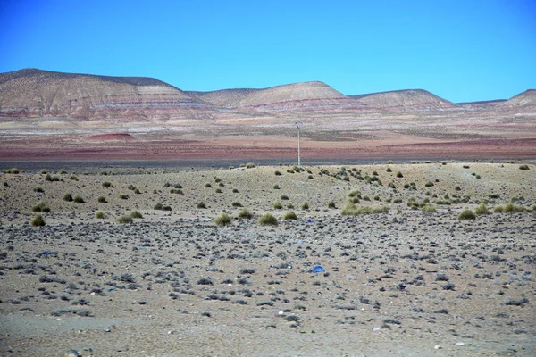 Κοιλάδα hill στο Μαρόκο Αφρικής άτλαντα απομονωμένες — Φωτογραφία Αρχείου