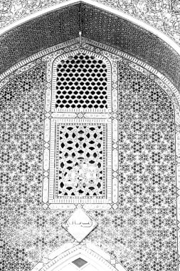 İran'ın eski dekoratif karolar 