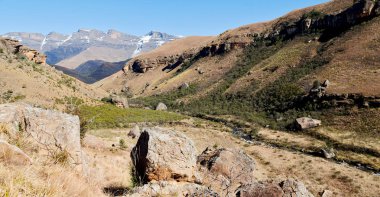   Güney Afrika ıssızlık vadisinde 