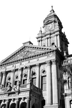 Güney Afrika'da yakın çekim Belediye Binası 