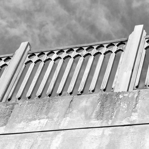 オマーン マスカット テラス古城、曇り空で — ストック写真