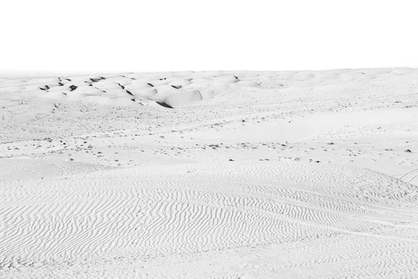 Em oman velho deserto esfregar al khali o quarto vazio e ao ar livre — Fotografia de Stock