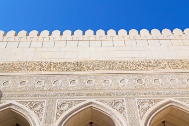 Umman muscat büyük cami duvarına