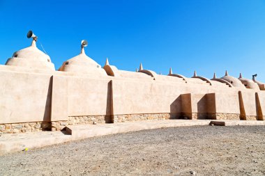 Umman muscat oteli eski Camii Minare ve din gökyüzü temizleyin
