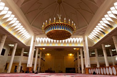 İran'da eski antika cami içinde 