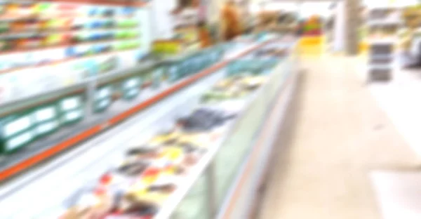 İran soyut süpermarkette bulanık — Stok fotoğraf