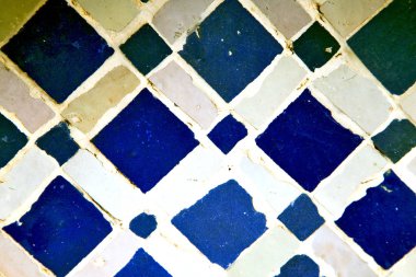 Mavi kaldırım doku 